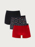 LC Waikiki Christmas Themed Men's Boxer 3-Pack